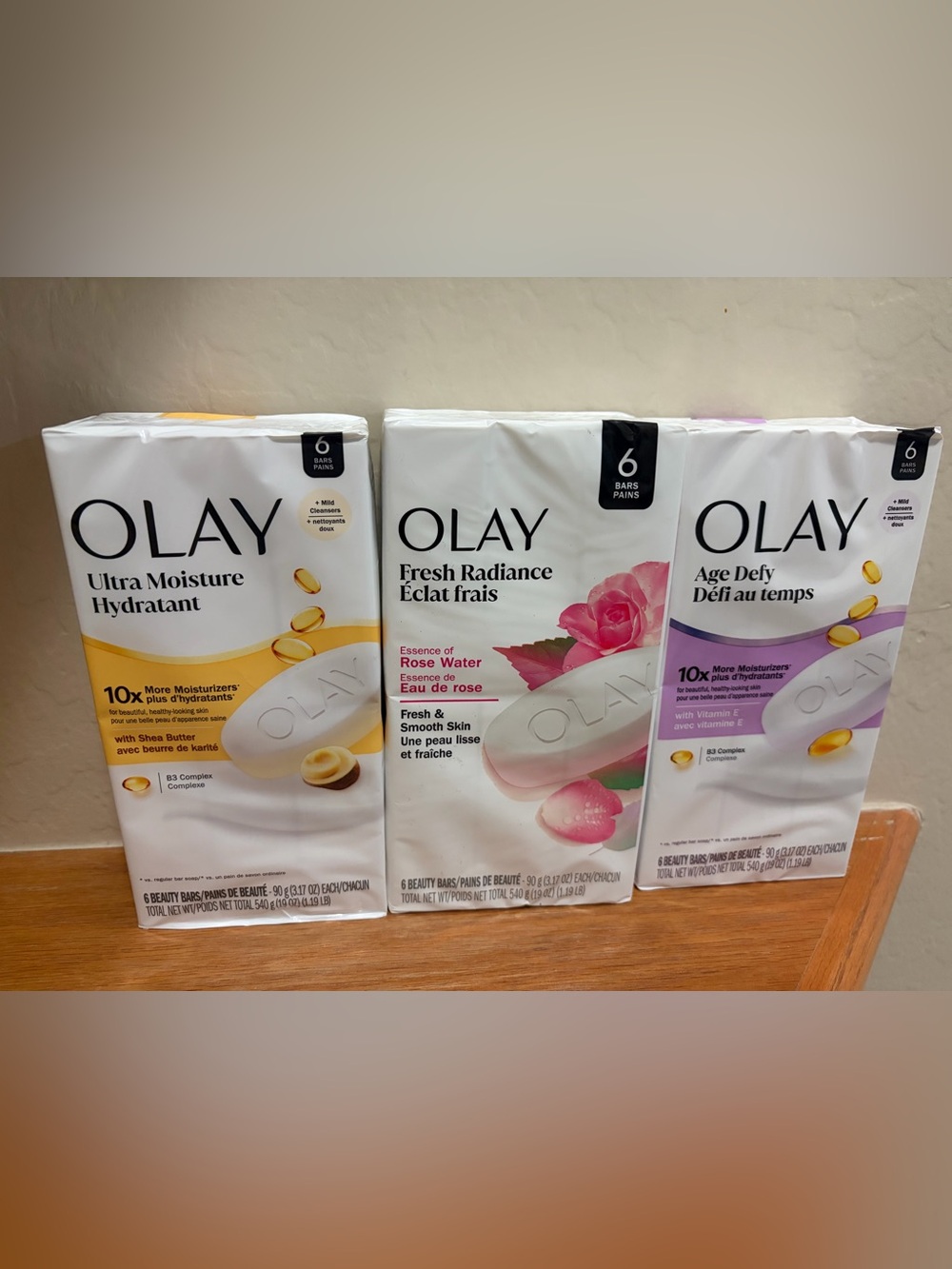Olay Soap Bars 3 packs - Picture 2 of 2